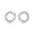 Minimalist S925 Silver Rose Gold Stud Earrings
